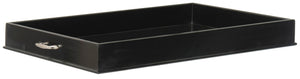 Safavieh Hobson Tray Table - Elegant Campaign-Inspired Accent Table With Faux Bamboo Detail And Versatile Design Black AMH8200B