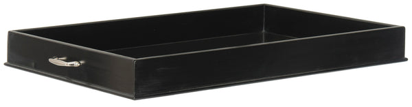 Safavieh Hobson Tray Table - Elegant Campaign-Inspired Accent Table With Faux Bamboo Detail And Versatile Design Black AMH8200B