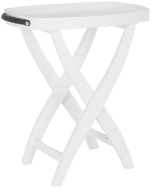 Safavieh Grady Tray Table - Chic X-Leg Accent With Removable Serving Tray In Sustainable Mango Wood Finish AMH8205A
