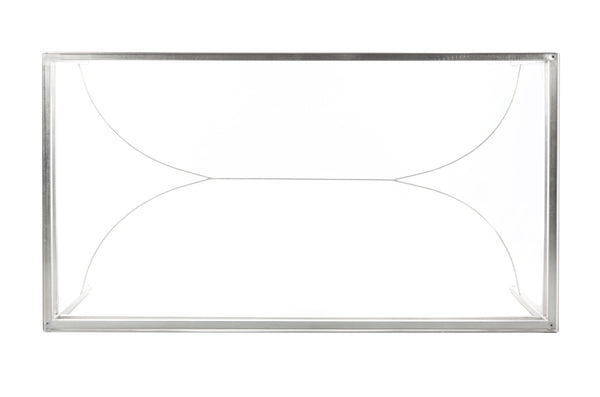 Safavieh ABELARD Antique Glass Cocktail Table - Elegant Centerpiece for Modern and Traditional Interiors Silver AMH8303B