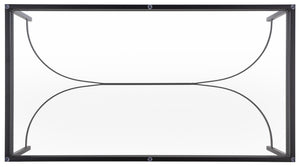 Safavieh ABELARD Antique Glass Cocktail Table - Elegant Centerpiece for Modern and Traditional Interiors Black AMH8303C