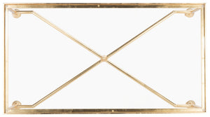 Safavieh DEVI Gold Leaf Coffee Table – Victorian Elegance Meets Modern Glamour for Chic Living Spaces AMH8332A