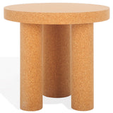 Safavieh Gilligan Cork 3 Leg Accent Table Cork Cork Veneer / Mdf AMH8355A