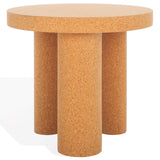 Safavieh Gilligan Cork 3 Leg Accent Table Cork Cork Veneer / Mdf AMH8355A