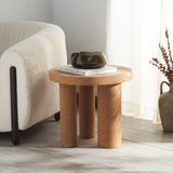 Safavieh Gilligan Cork 3 Leg Accent Table Cork Cork Veneer / Mdf AMH8355A