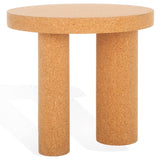 Safavieh Gilligan Cork 3 Leg Accent Table Cork Cork Veneer / Mdf AMH8355A