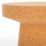 Safavieh Fernanda Cork Drink Table Cork Cork Veneer / Mdf AMH8356A