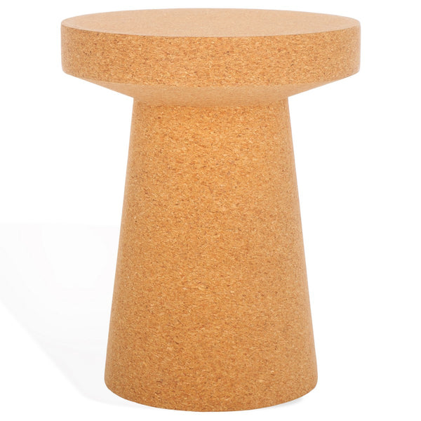 Safavieh Fernanda Cork Drink Table Cork Cork Veneer / Mdf AMH8356A