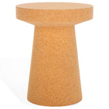 Safavieh Fernanda Cork Drink Table Cork Cork Veneer / Mdf AMH8356A