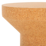 Safavieh Katalisa Cork Drink Table Cork Cork Veneer / Mdf AMH8357A