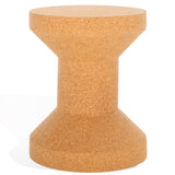 Safavieh Katalisa Cork Drink Table Cork Cork Veneer / Mdf AMH8357A