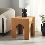 Safavieh Hansel Coek Accent Table Cork Cork Veneer / Mdf AMH8358A