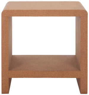 Safavieh Daysie Cork Accent Table Cork Cork Veneer / Mdf AMH8359A