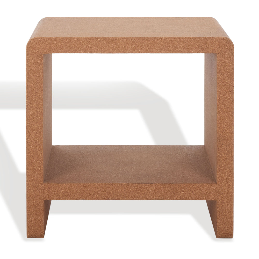 Safavieh Daysie Cork Accent Table Cork Cork Veneer / Mdf AMH8359A