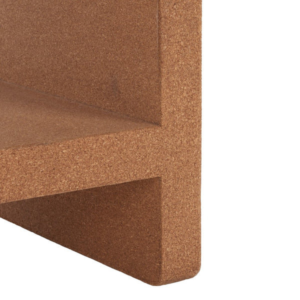 Safavieh Daysie Cork Accent Table Cork Cork Veneer / Mdf AMH8359A