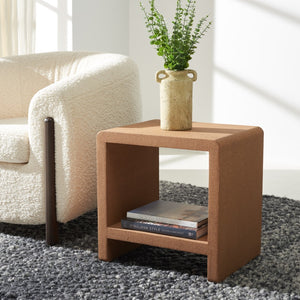 Safavieh Daysie Cork Accent Table Cork Cork Veneer / Mdf AMH8359A