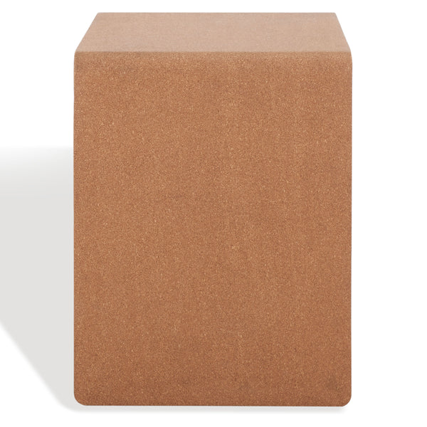 Safavieh Daysie Cork Accent Table Cork Cork Veneer / Mdf AMH8359A