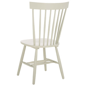 Safavieh PARKER Side Chair Set of 4 - Timeless Off-White Spindle Back Chairs for Dining and Accent Use AMH8500E-SET4