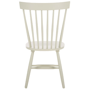 Safavieh PARKER Spindel Side Chairs - Timeless Off-White Spindle-Back Design for Dining & Casual Spaces AMH8500E-SET2