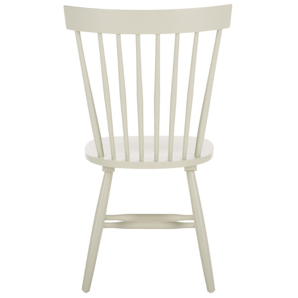 Safavieh PARKER Spindel Side Chairs - Timeless Off-White Spindle-Back Design for Dining & Casual Spaces AMH8500E-SET2