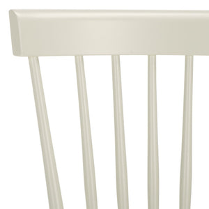 Safavieh PARKER Side Chair Set of 4 - Timeless Off-White Spindle Back Chairs for Dining and Accent Use AMH8500E-SET4