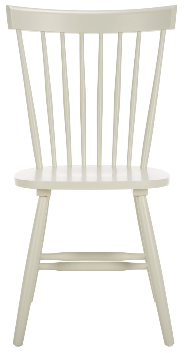 Safavieh PARKER Spindel Side Chairs - Timeless Off-White Spindle-Back Design for Dining & Casual Spaces AMH8500E-SET2