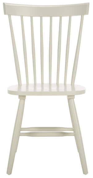 Safavieh PARKER Side Chair Set of 4 - Timeless Off-White Spindle Back Chairs for Dining and Accent Use AMH8500E-SET4