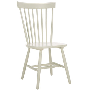 Safavieh PARKER Spindel Side Chairs - Timeless Off-White Spindle-Back Design for Dining & Casual Spaces AMH8500E-SET2