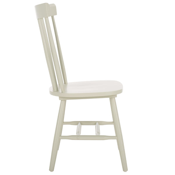 Safavieh PARKER Side Chair Set of 4 - Timeless Off-White Spindle Back Chairs for Dining and Accent Use AMH8500E-SET4