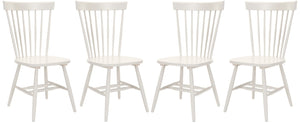Safavieh Parker 17''H Spindle Dining Chair (Set Of 2) Off White Wood