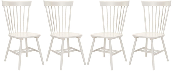 Safavieh Parker 17''H Spindle Dining Chair (Set Of 2) Off White Wood