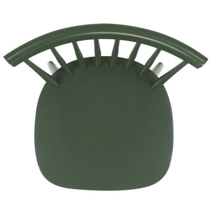 Safavieh PARKER Side Chair Set of Two - Timeless Americana Design for Charming Dining Spaces and Comfort Dusty Green AMH8500L-SET2