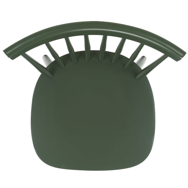 Safavieh PARKER Side Chair Set of Two - Timeless Americana Design for Charming Dining Spaces and Comfort Dusty Green AMH8500L-SET2