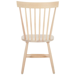 Safavieh Parker 17''H Spindle Dining Chair (Set Of 2) White Wash AMH8500S-SET2
