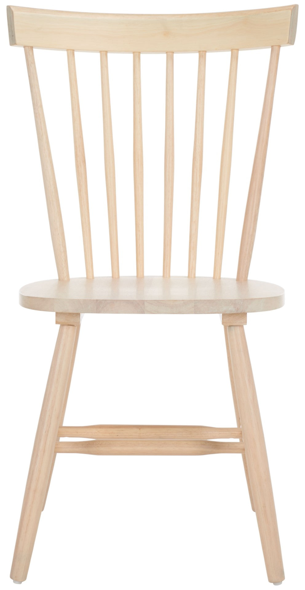 Safavieh PARKER Side Chair Set of Two - Timeless Americana Design for Charming Dining Spaces and Comfort White Washed AMH8500S-SET2