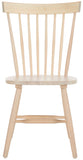 Safavieh Parker 17''H Spindle Dining Chair (Set Of 2) White Wash AMH8500S-SET2