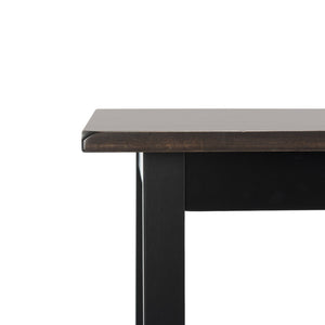 Safavieh Hailey 4-Piece Pub Table Set – Stylish, Space-Saving Design For Dining And Entertaining Areas Black/Brown AMH8503B