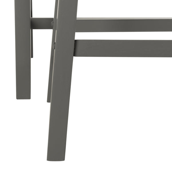 Safavieh Hailey 4-Piece Pub Table Set – Stylish, Space-Saving Design For Dining And Entertaining Areas Grey AMH8503C