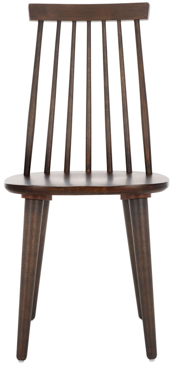 Safavieh Burris Side Chair AMH8511N-SET2 Dark Walnut