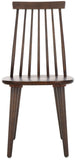 Safavieh Burris Side Chair AMH8511N-SET2 Dark Walnut