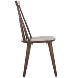 Safavieh Burris Side Chair AMH8511N-SET2 Dark Walnut