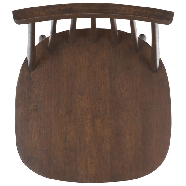 Safavieh Burris Side Chair AMH8511N-SET2 Dark Walnut