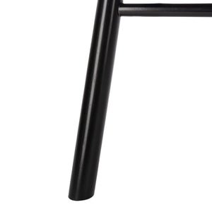 Safavieh Addison Spindleback Settee - Classic Charm For Entryways & Living Spaces With Timeless Style Black AMH8513A