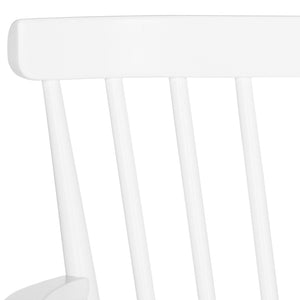 Safavieh Addison Spindleback Settee - Classic Charm For Entryways & Living Spaces With Timeless Style White AMH8513B