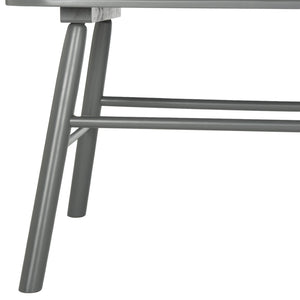 Safavieh Addison Spindleback Settee - Classic Charm For Entryways & Living Spaces With Timeless Style Grey AMH8513C