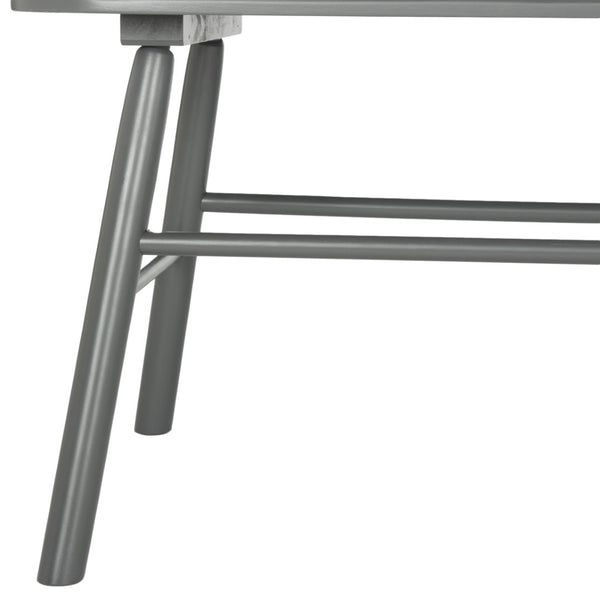 Safavieh Addison Spindleback Settee - Classic Charm For Entryways & Living Spaces With Timeless Style Grey AMH8513C