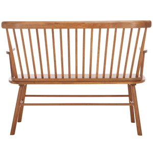 Safavieh Addison Spindleback Settee Natural AMH8513D