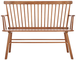 Safavieh Addison Spindleback Settee Natural AMH8513D