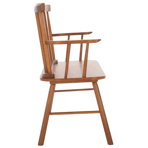 Safavieh Addison Spindleback Settee Natural AMH8513D