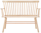 Safavieh Addison Spindleback Settee AMH8513F White Wash